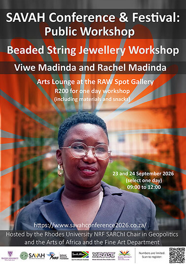 Bead workshop poster